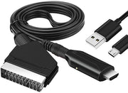 Adattatore HDMI - Convertitore Video - Tutti in Uno - Nero - 1080p/720p - Adatto per Xbox, PS3, DVD, Blu-ray