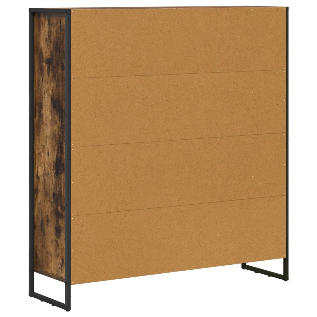 Armadio per Libri 2 pcs Quercia Fumosa 99,5 x 30 x 108 cm 3403024