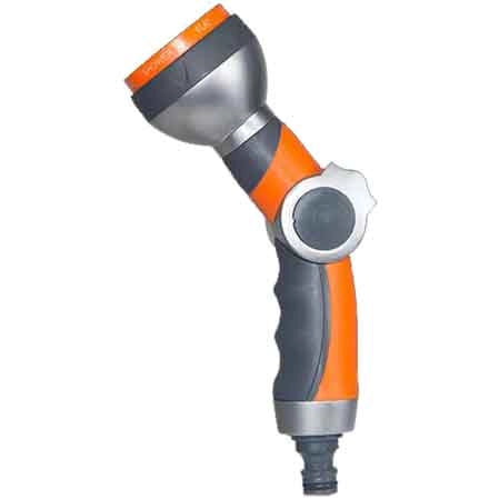 PISTOLA PER INNAFFIARE MULTIGETTO FLUSSO REGOLABILE IN METALLO CARDINALE 7 getti - CARDINALE