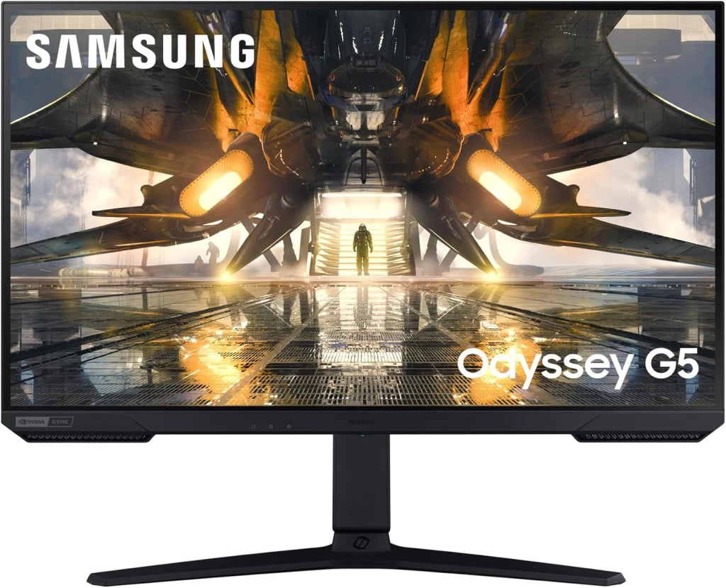 Monitor Gaming Odyssey G5 (C34G55), Curvo (1000R), 34", 3440x1440 (Ultra WQHD), 21:9, HDR10, VA, 165 Hz, 1 ms (MPRT), FreeSync Premium, HDMI, Display Port, Ingresso Audio, PBP, Flicker free