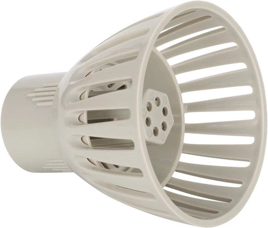 Skimmer per Piscina - Filtro per Piscina - Raccoglitore di Sporcizia - Strumento per il Trattamento dell'Acqua di Vasca - Accessori per Piscina Skimmer (Adatto per un diametro di 75 mm) - Bianco, 1 pezzo