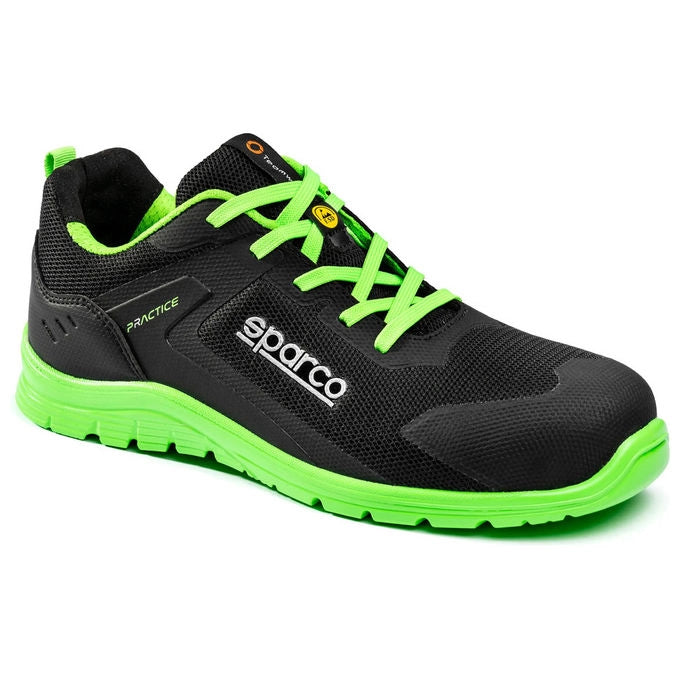 Sparco BTB0047 Practice Advanced Rinus Scarpe Antinfortunistiche S1PS SR FO ESD Metal Free puntale composito colore Nero