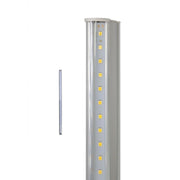 Trade Shop - Sottopensile Led Smd Trasparente Reglette Plafoniera 30 60 90 Cm 6500 3000 4000k - -bianco Freddo   30 Cm   -