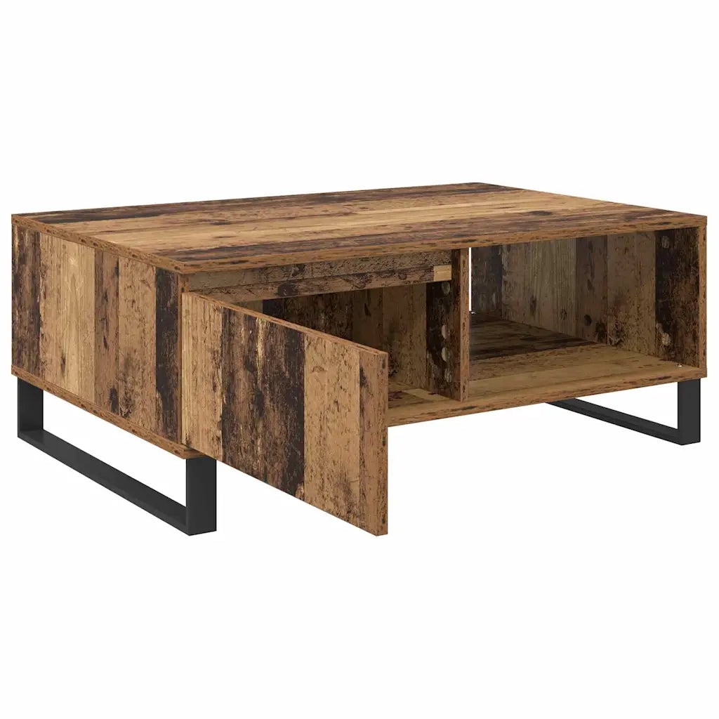 Tavolino da salotto Legno vecchio 90 x 60 x 35 cm 882589