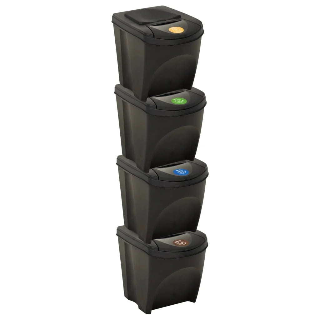 Contenitori impilabili 4 pezzi antracite 100 litri 02_0006048