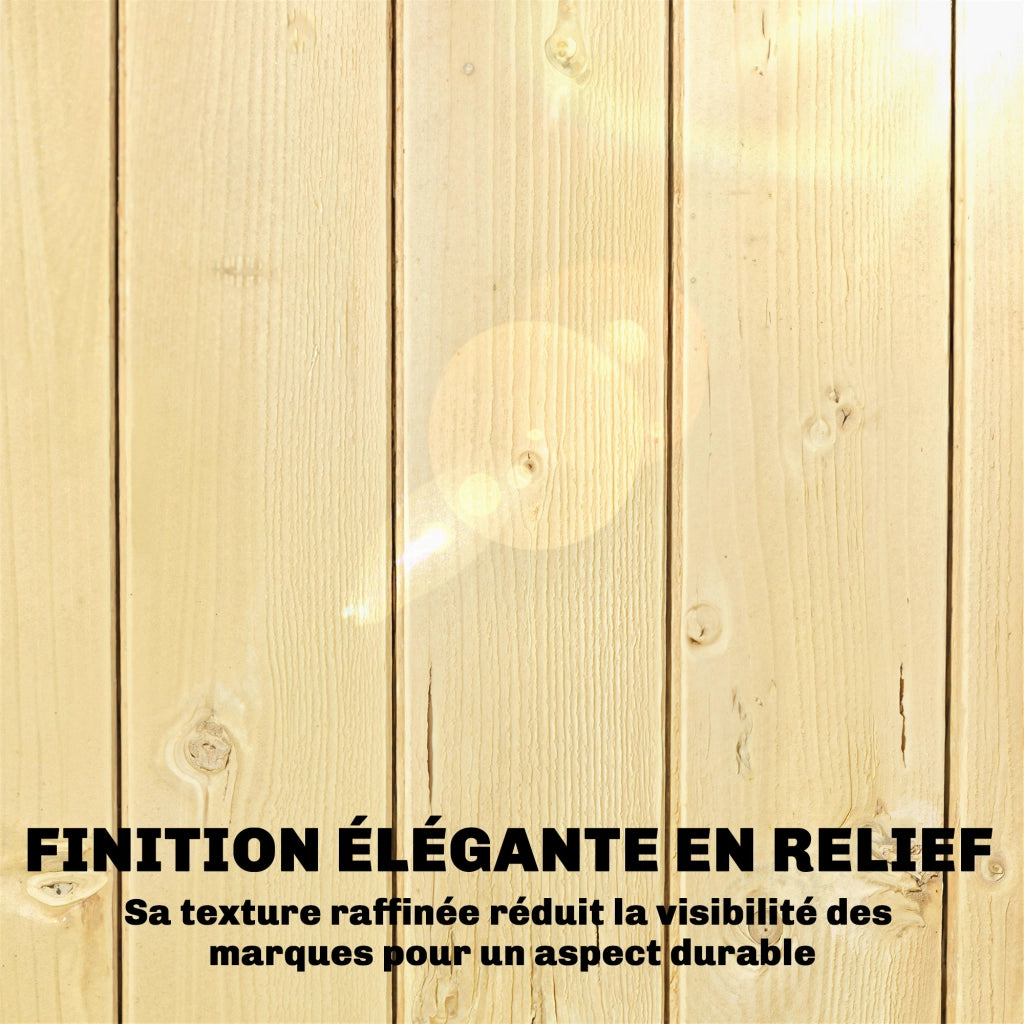 Armadio da Giardino in Legno ¨C zephmum ¨C Naturale 85x58x213