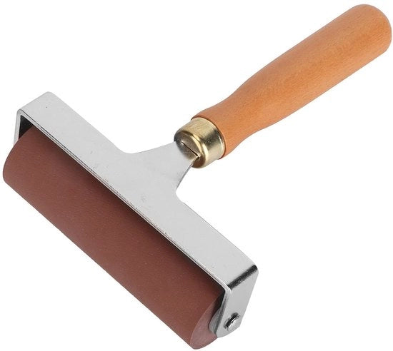 Pattino in Gomma 10cm - Manico Antiscivolo - di Alta Qualità