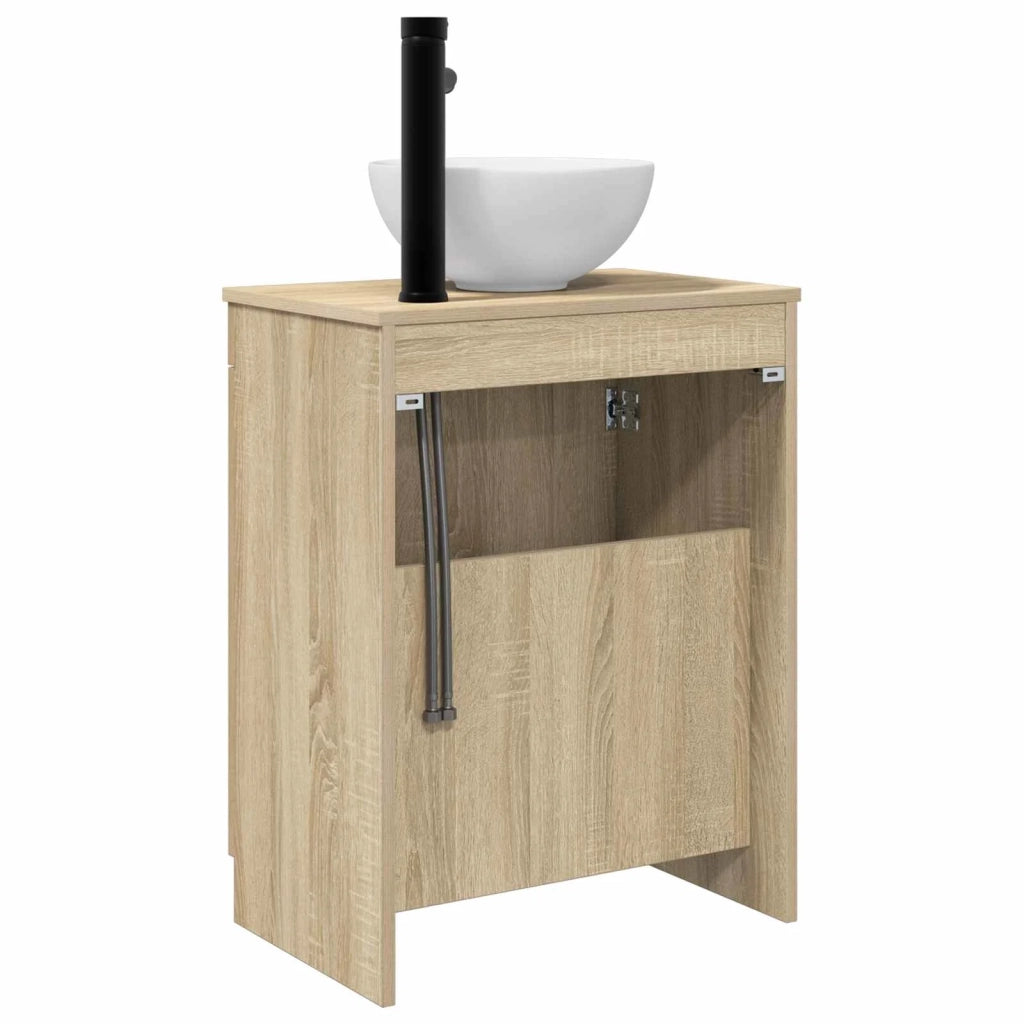 Mobile da bagno con lavabo Rovere Sonoma 54 x 35 x 83 cm 890116