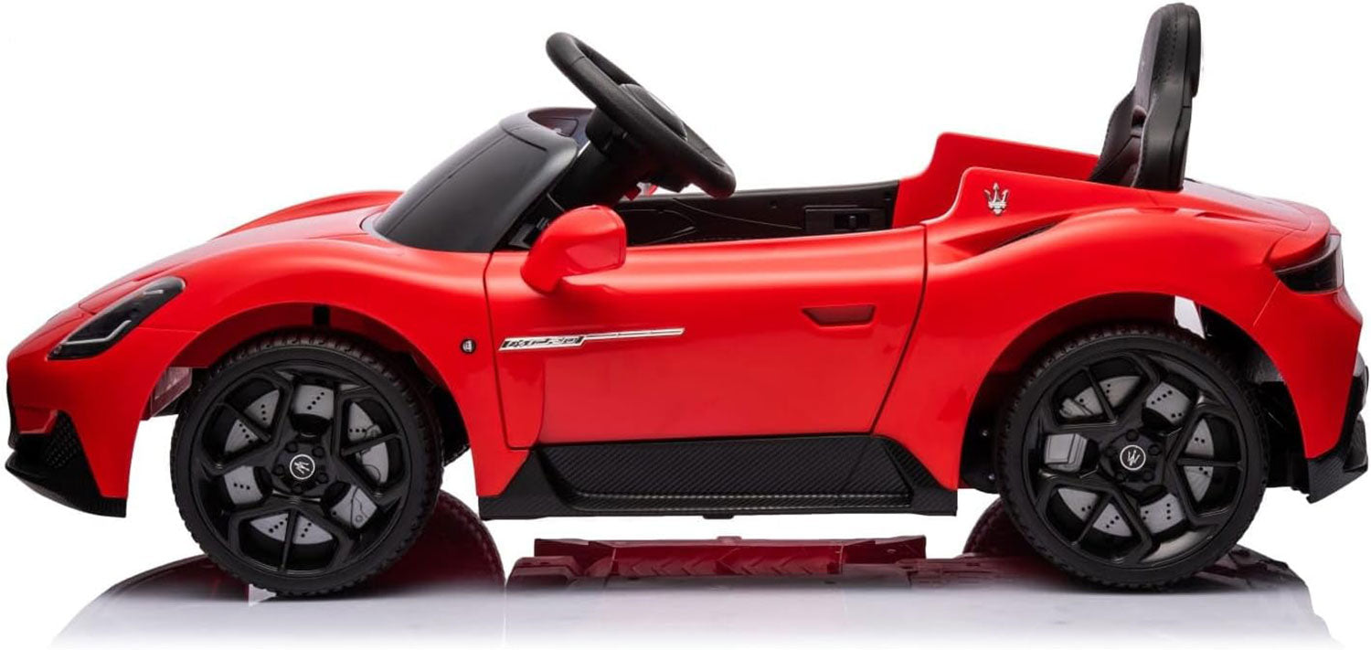 Macchina Elettrica per Bambini Licenza Ufficiale Maserati 10,8V 5Ah Rosso
