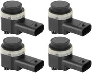 Set di 4 sensori di parcheggio per auto in nero per Audi - Assistenza al parcheggio con aiuto alla ricaduta 3-polare 4H0919275