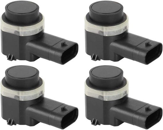 Set di 4 sensori di parcheggio per auto in nero per Audi - Assistenza al parcheggio con aiuto alla ricaduta 3-polare 4H0919275