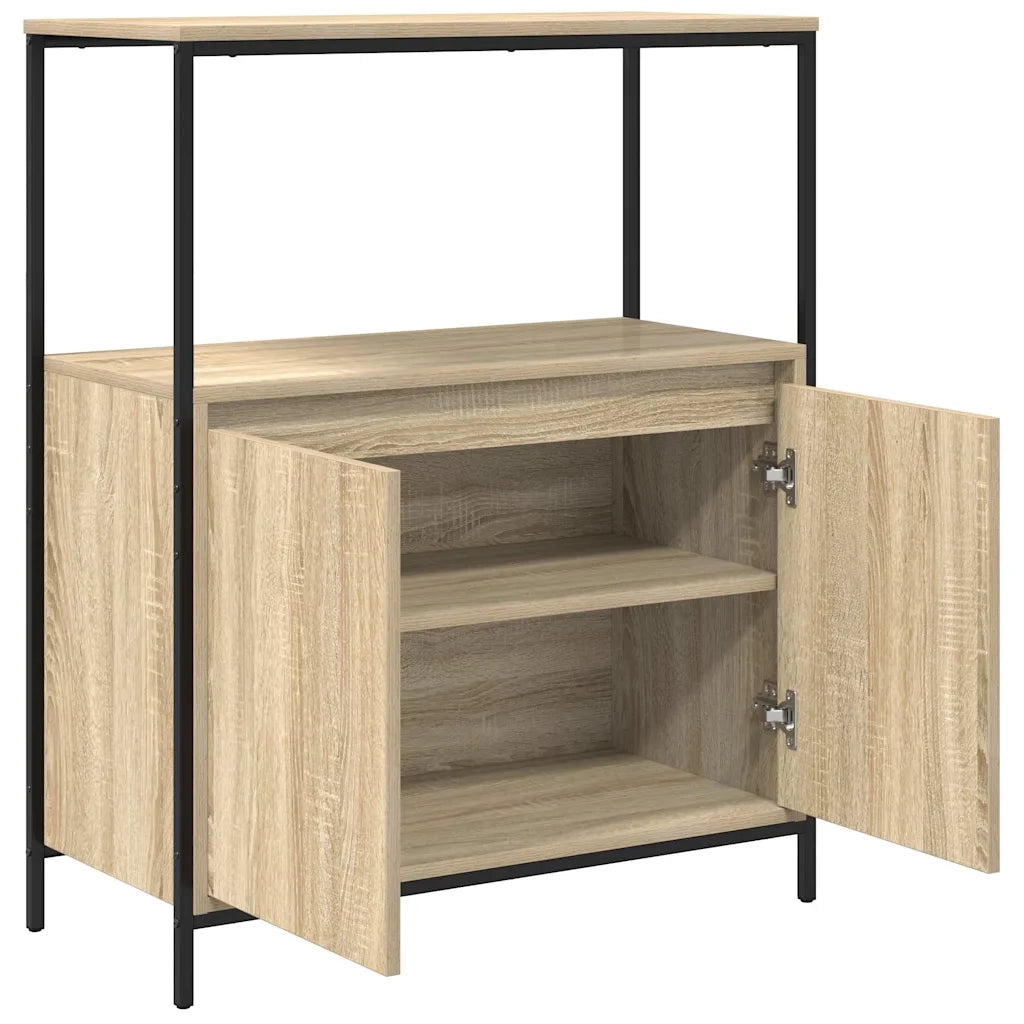 Mobile da Bagno con Ripiani Rovere Sonoma 76,5x35x95 cm 861918