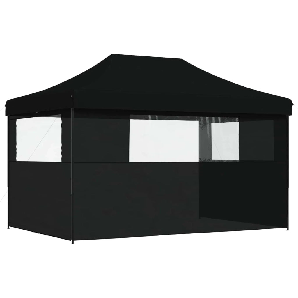 Tenda Party Nero 292 x 440 x 315 cm Tessuto Oxford