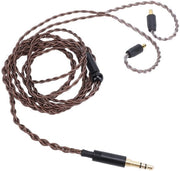 Cavo di sostituzione per upgrade cuffie - 3,5 mm connettore - materiale OFC - 1,2 m lunghezza - cavo a knoop antiflessione - qualità audio senza perdita - cavo per cuffie