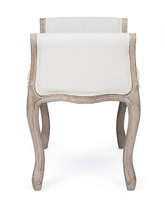 Set 2 Panche 1 Posto 71x48x60h cm Diva Naturale