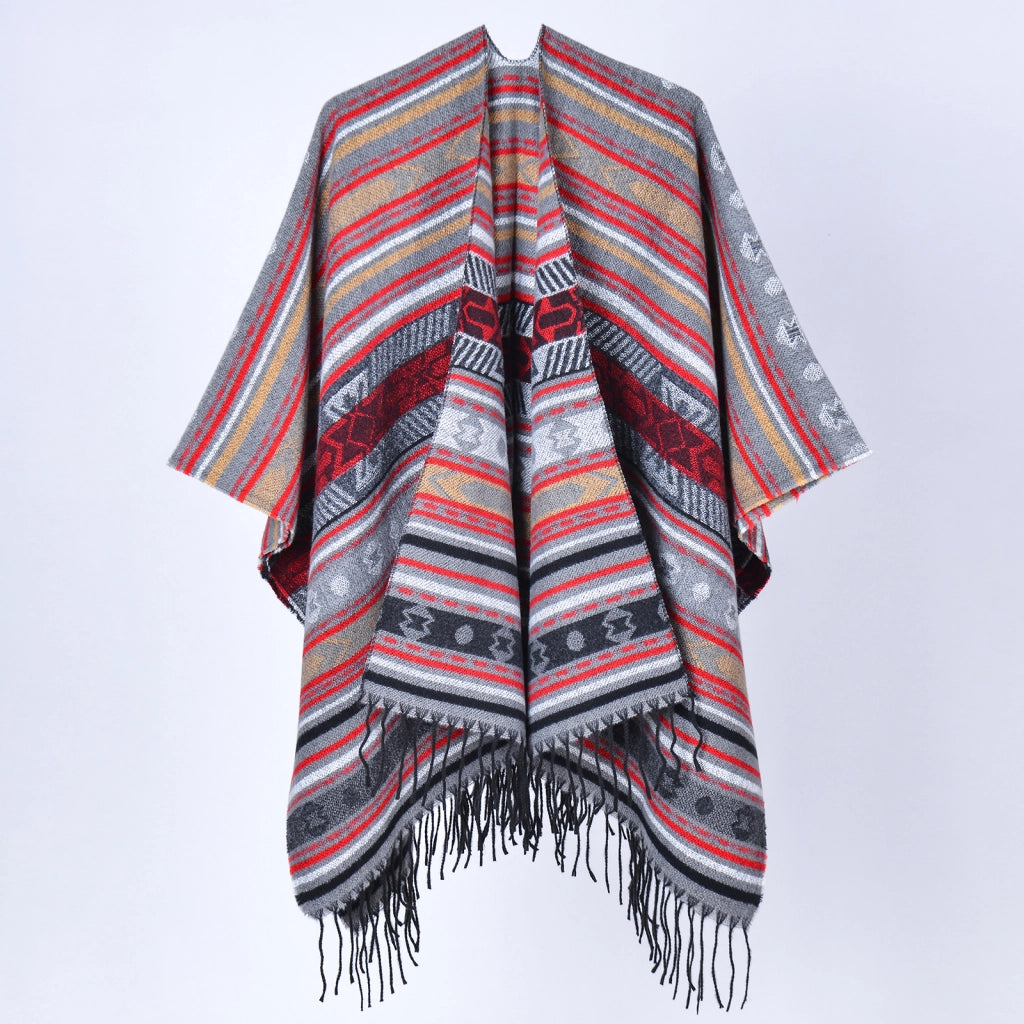 Nuovo scialle/sciarpa jacquard, scialle versatile per donna
