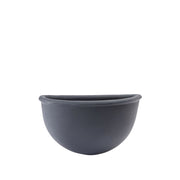 Garden Italia GERLA Vaso a Parete / Basket Liscio 32×16×20 cm in Resina – Made in Italy, Leggero e Antiurto, 100% Riciclabile Colore: Antracite