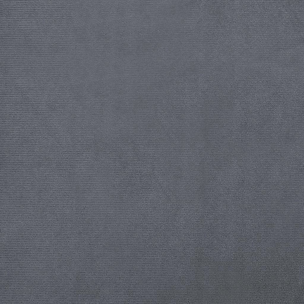 Cuccia per cani divano letto comodo scuro 70 x 45 x 26,5 cm velluto grigio 02_0043168
