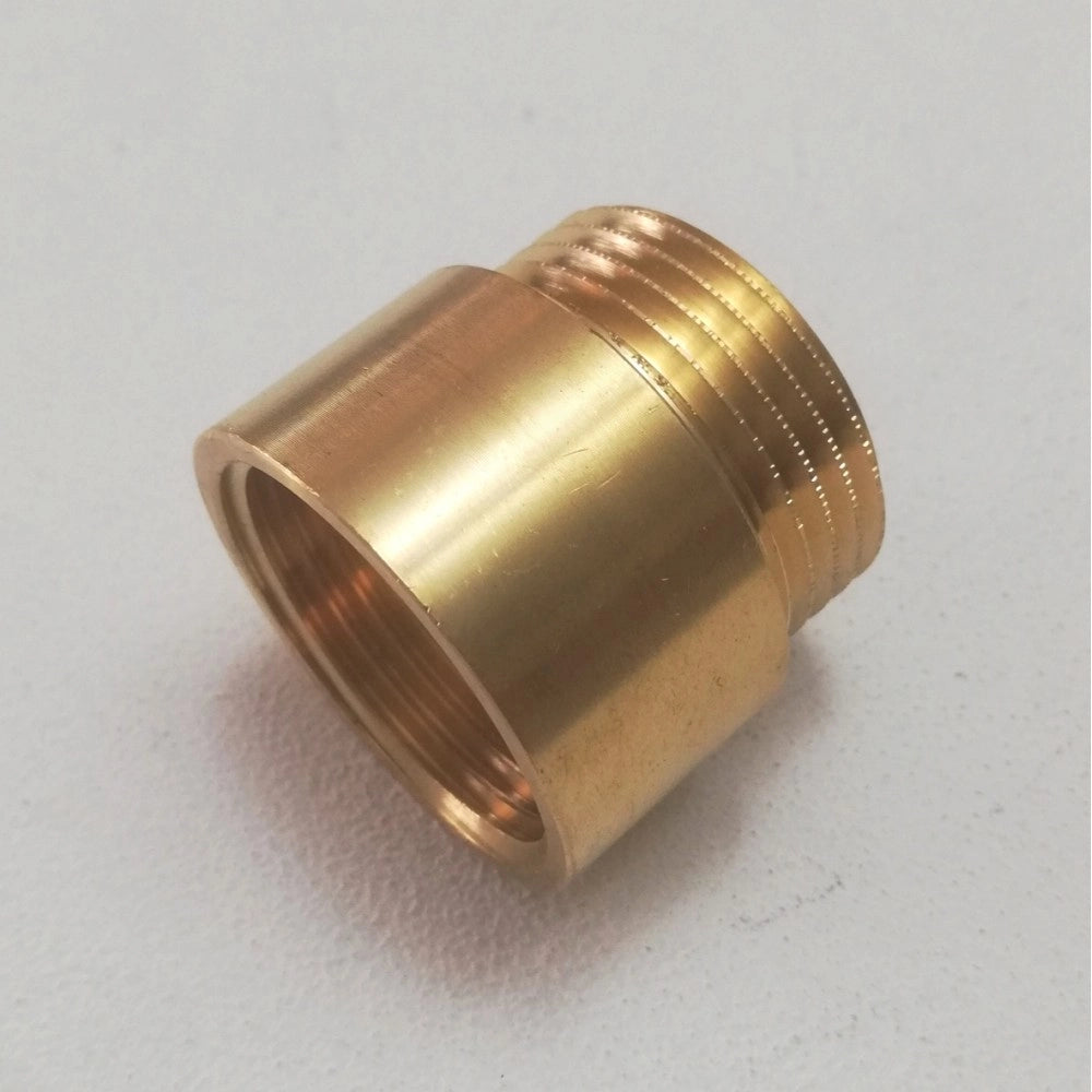 Prolunga mf da 1 x 20mm in ottone giallo