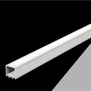 Trade Shop - 5pz Profilo In Alluminio 2 Mt Lineare Sospeso Sezionabile Per Striscia Led Al-28 -
