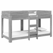Letto a Castello per Bambini | Letto Infantile | Lettino Grigio Sonoma 90 x 190 cm