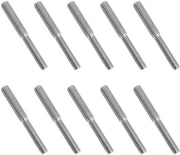 Adattatore a doppia vite 10x - M8/M10 - Acciaio inossidabile - Lunghezza del cavo 40mm - Alta resistenza - Per la fissazione di componenti - Vite