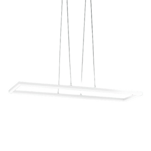 Plafoniera BARD a sospensione a led 52W Bianco 3394-43-102 Fabas Luce