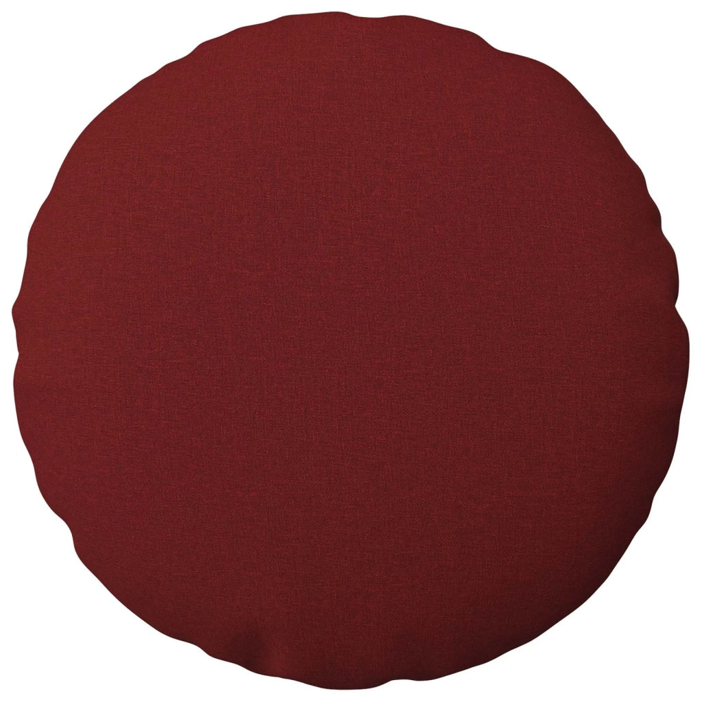Federa 2 pz HEERLEN Rosso Vino Ø 40 cm Tessuto 922191