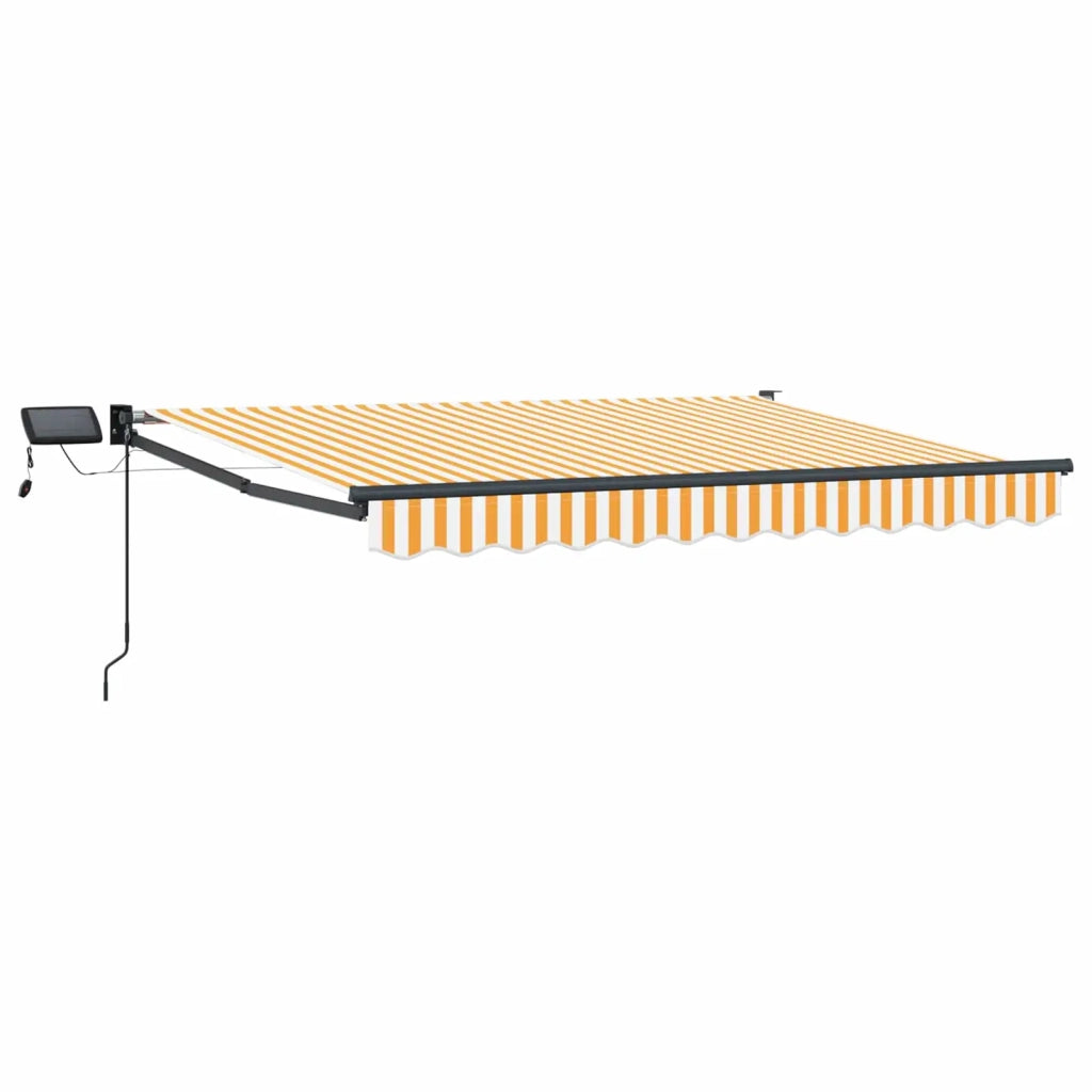 Tenda retrattile manuale con LED 2,5 x 2 m