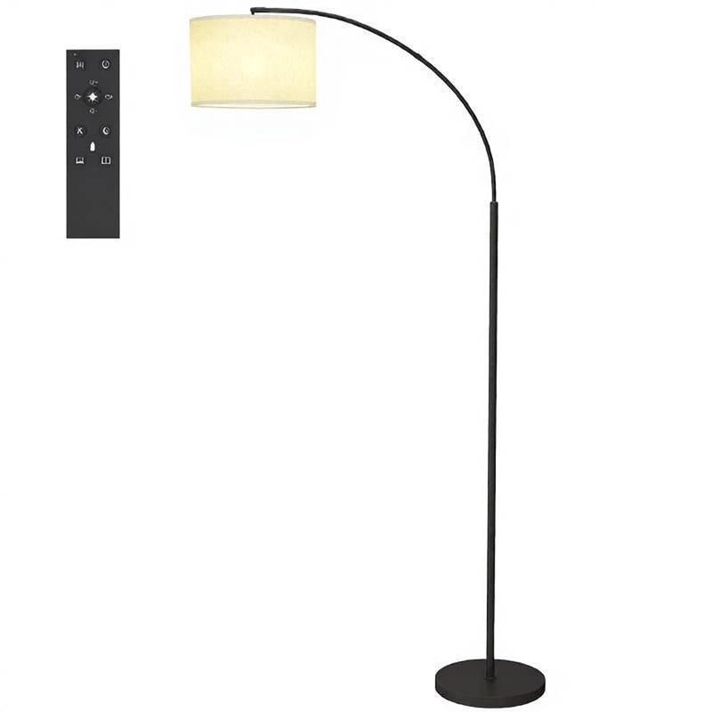 Lampada da terra ad arco moderna con telecomando, lampada da terra elegante, lampada da terra di design (solo lampada da terra ad arco, batteria non i