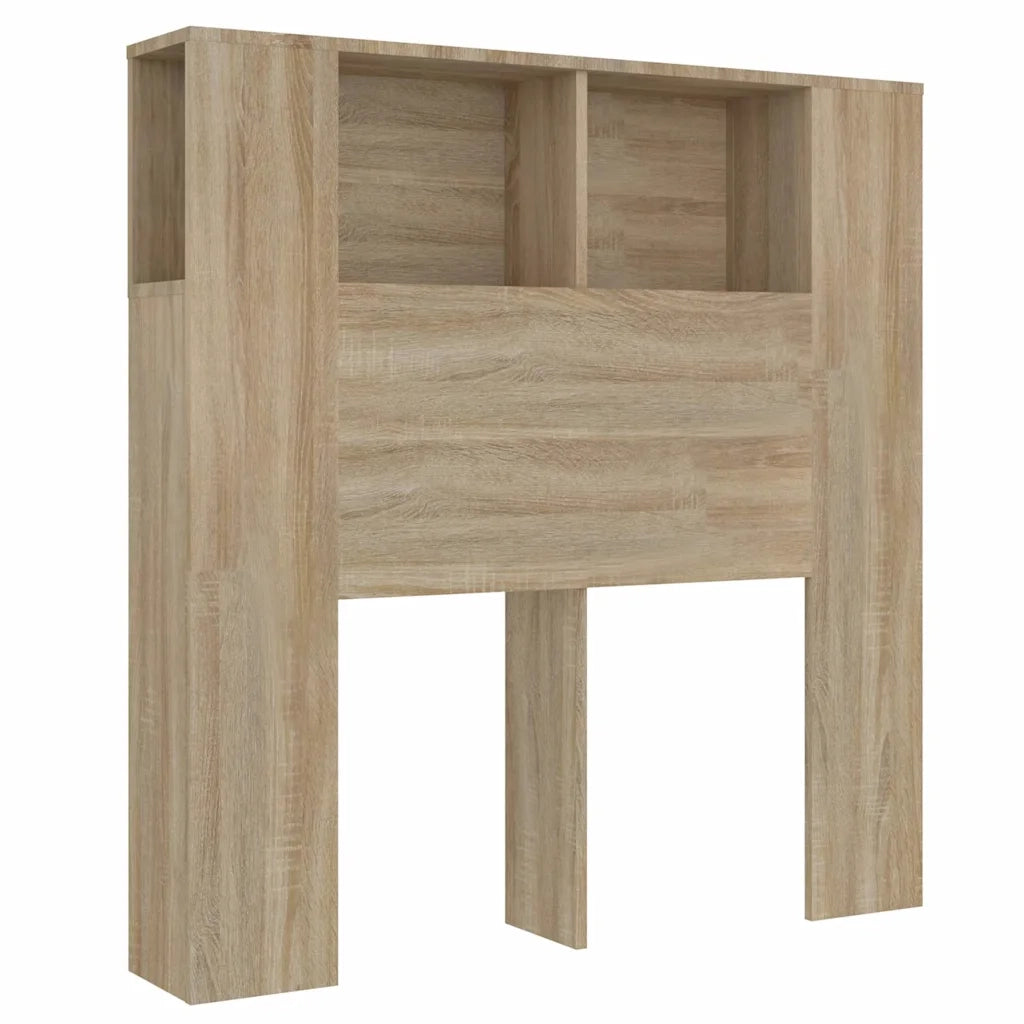 Testiera con Scomparti Rovere Sonoma 100x18,5x102,5 cm 811910
