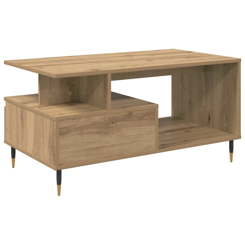 Tavolino da salotto Rovere artigianale 90 x 49 x 45 cm 882706