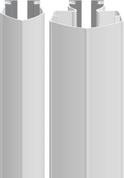 898248 805301198-Guarnizione Euro Parauri + Kit A 50-90 198 cm Elton, Decorazione: Bianco, Vendu à l'unité