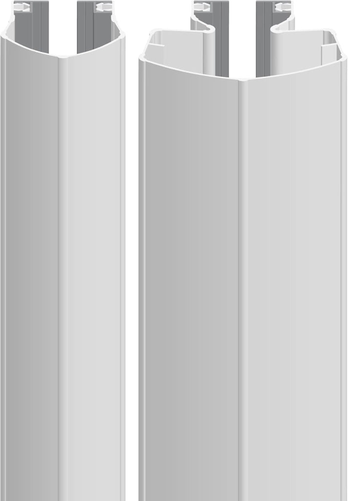 898248 805301198-Guarnizione Euro Parauri + Kit A 50-90 198 cm Elton, Decorazione: Bianco, Vendu à l'unité