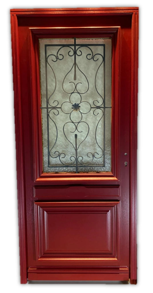 Porta d'ingresso Modello Canada Dimensioni 215X90 a spinta sinistra (Tabella dimensioni) senza maniglia