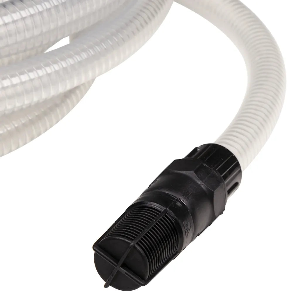 Tubo Aspirazione con Connettori in PVC Trasparente 1" 10 m PVC 151075
