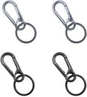 Haken per forcella in acciaio inossidabile - Nero e argento - Removibile e robusto - Adatto per interni ed esterni