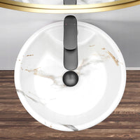 Lavabo Monolitico Blanka Marble