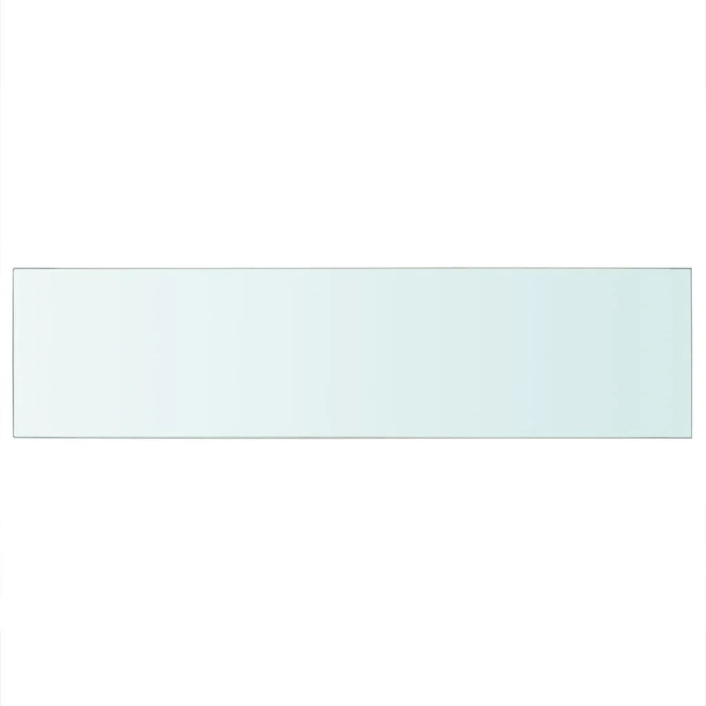 Pannello per mensola in vetro trasparente 100 x 25 cm 2702210/2