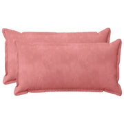 Cuscino con cuscino HOUTEN 2 pz Rosa Velluto 933536