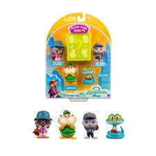 Disney Zootropolis 2 Mistery Tails Pack 5 personaggi di cui uno a sorpresa,Jazwares, Eta 4+