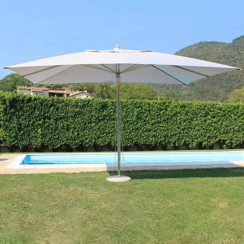 Ombrellone da Giardino 3x4 palo centrale in alluminio - GANGE