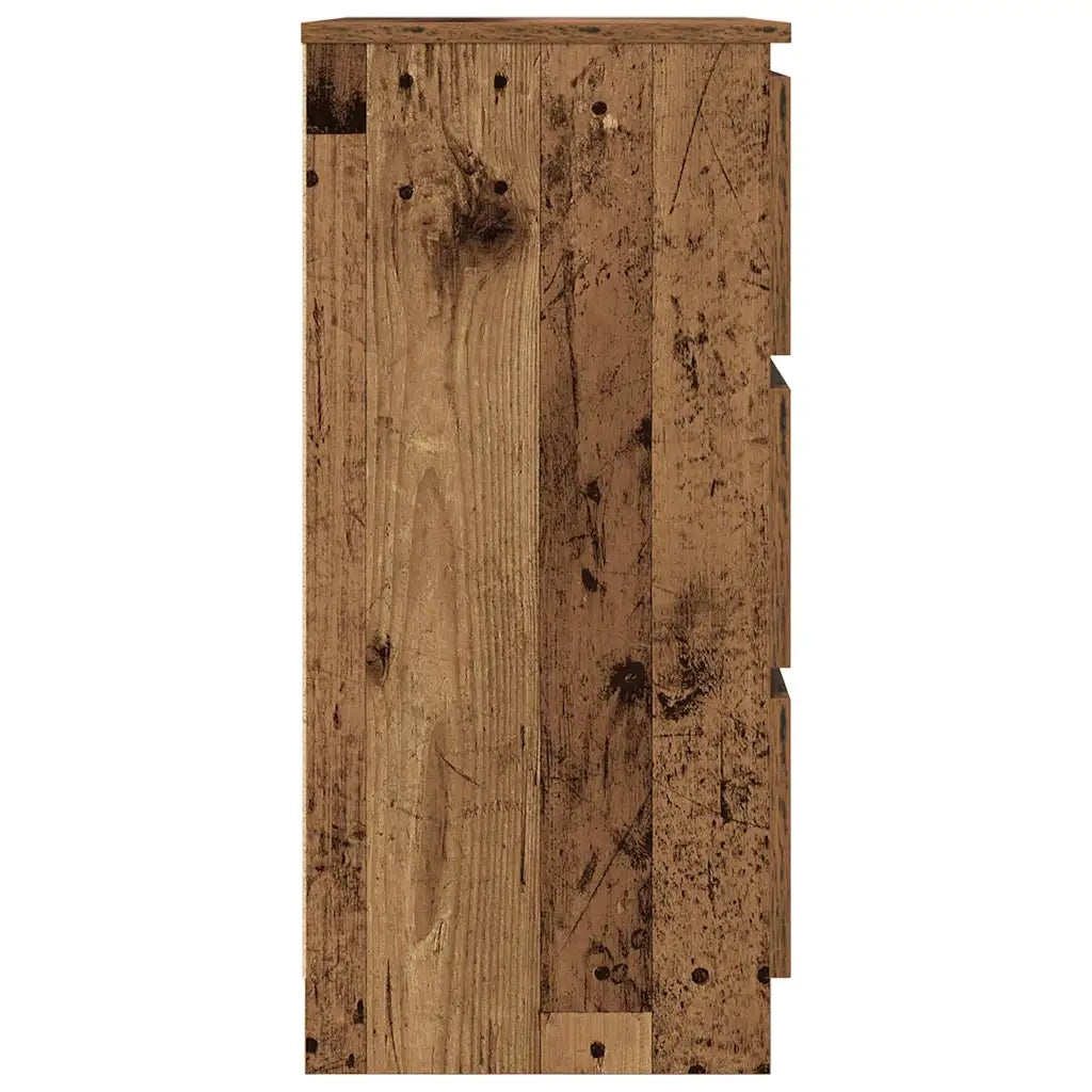 Credenza | Madia | Buffet da pranzo | Armadio da pranzo Legno Antico 60x35x76 cm in Legno Multistrato