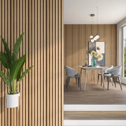 Set Borger di 5 Pannelli Murali 3D - Effetto Rovere Chiaro NEU.HOLZ