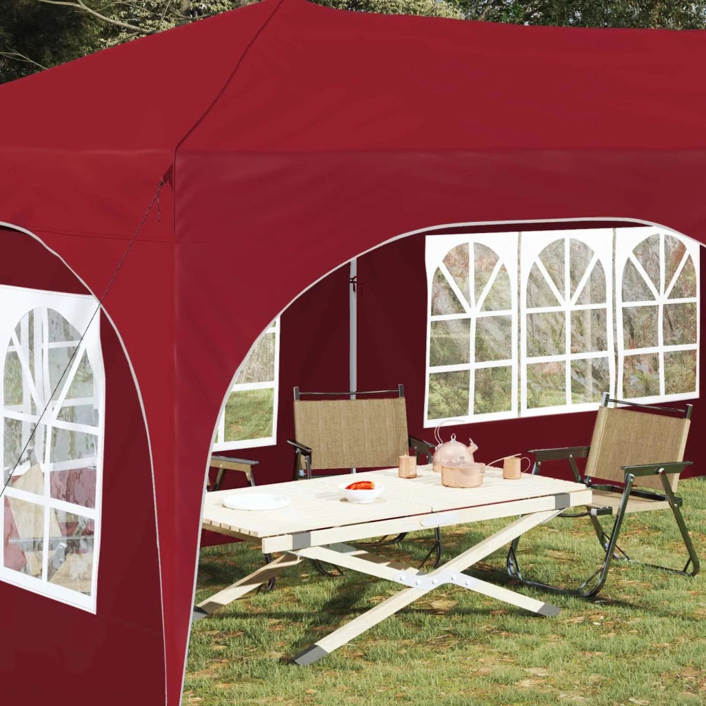 Tenda per feste a pop-up Borgogna 575 x 288 x 245 cm 42019895