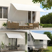 Retractable Awning 250x150 Cm Cream