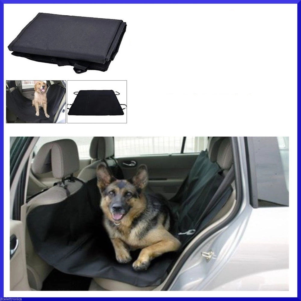 Trade Shop - Telo Copri Sedile Auto Per Cane Gatto Coprisedile Cani Posteriore Pets 145x150cm -