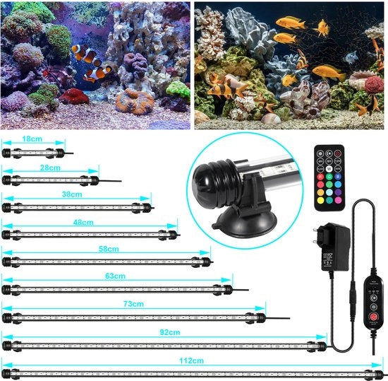 Illuminazione RGB acquatica a LED acqua profonda 13,2W con timer