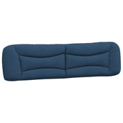 Cuscino Testiera Hvar Blu 200 cm in Tessuto CFW8168519