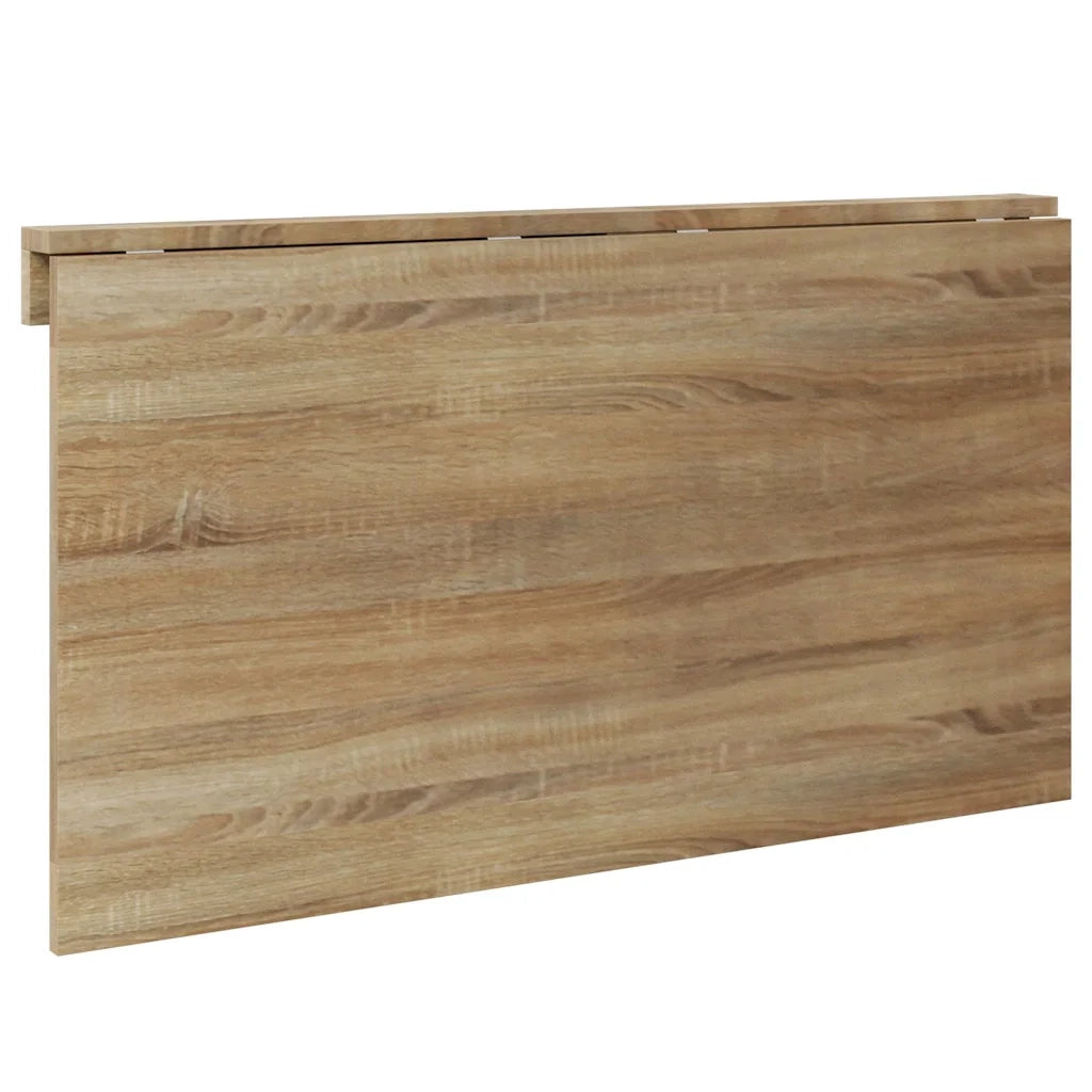 Tavolo Pieghevole da Parete Colore Rovere 100x60 cm CFW8503901